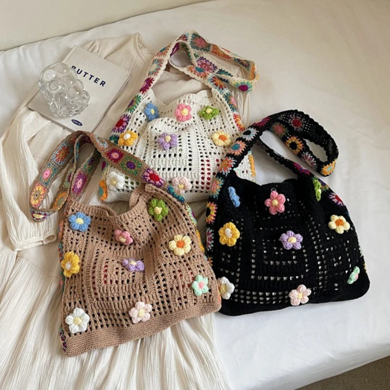 Women's Boho Crochet Bag