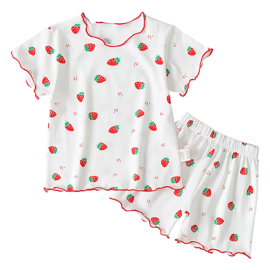 Girls Summer Pajama Sets