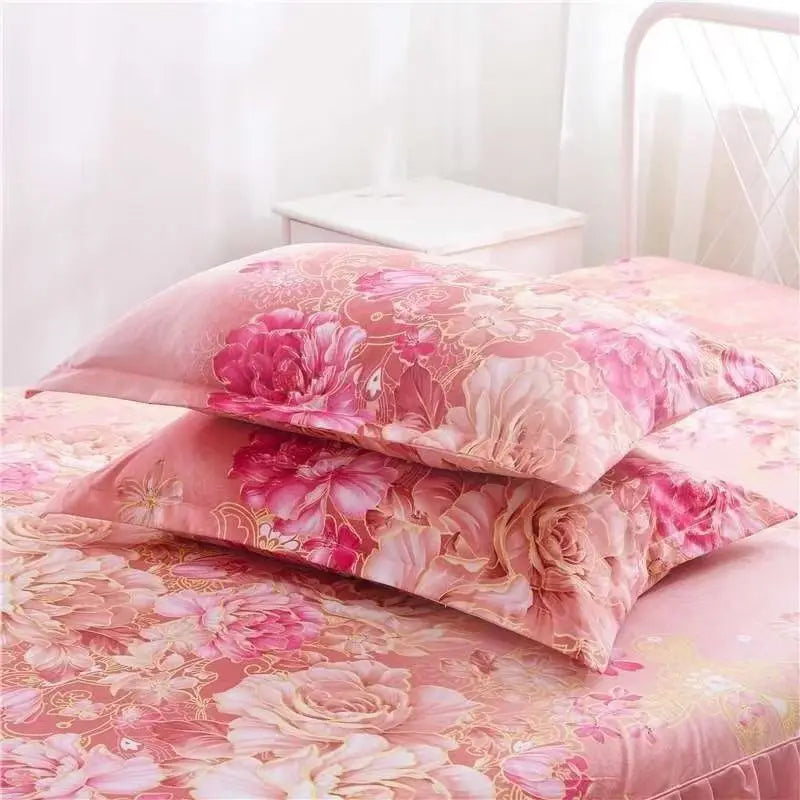 Pillowcase Adult Pair of Simple Thickened Student Dormitory Sprinkle Shop Apartment All Year Round Pillow Cover 2 2xpillowcases
