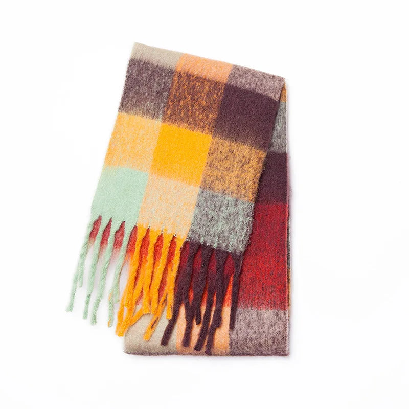 Thick Warm Scarf Women Cashmere