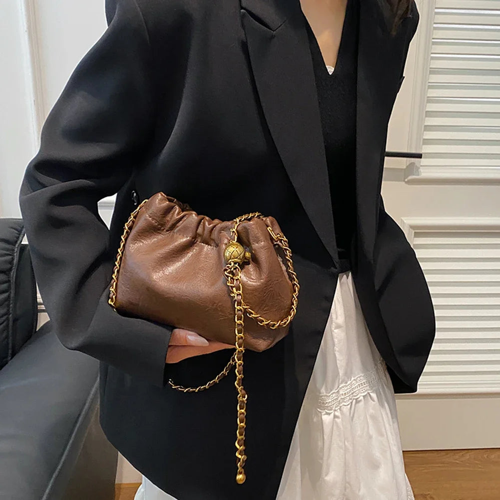 Women's Crossbody Tote Bag PU Leather Hobo Bag