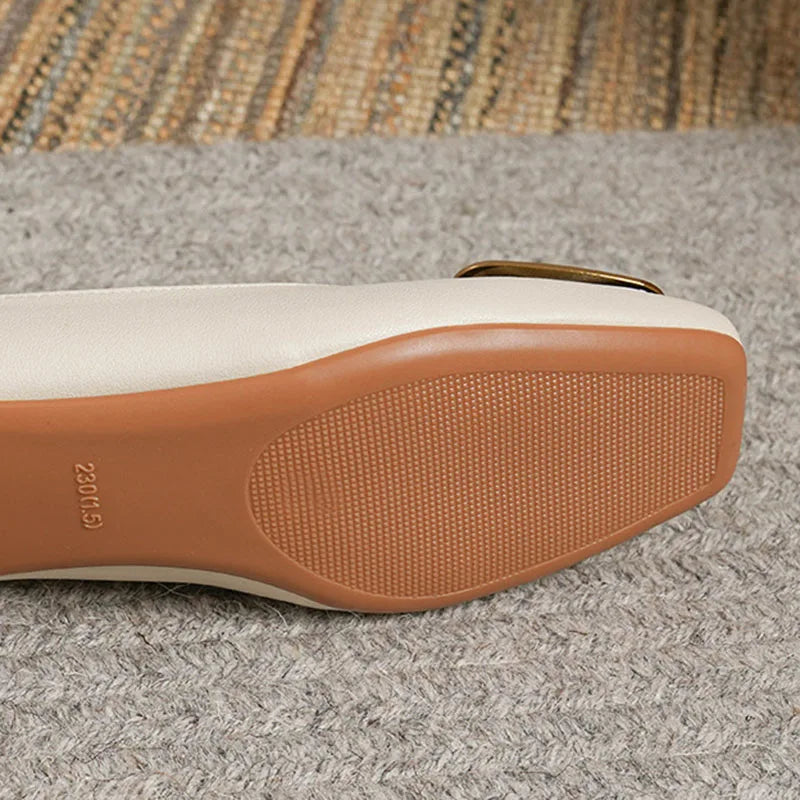 Woman Elegant Square Toe