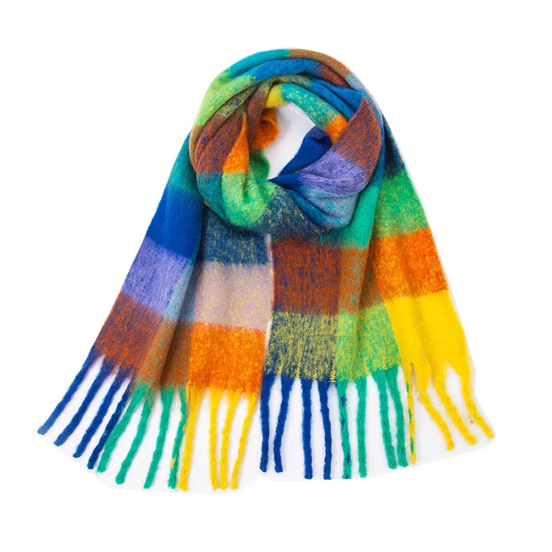 Thick Warm Scarf Women Cashmere
