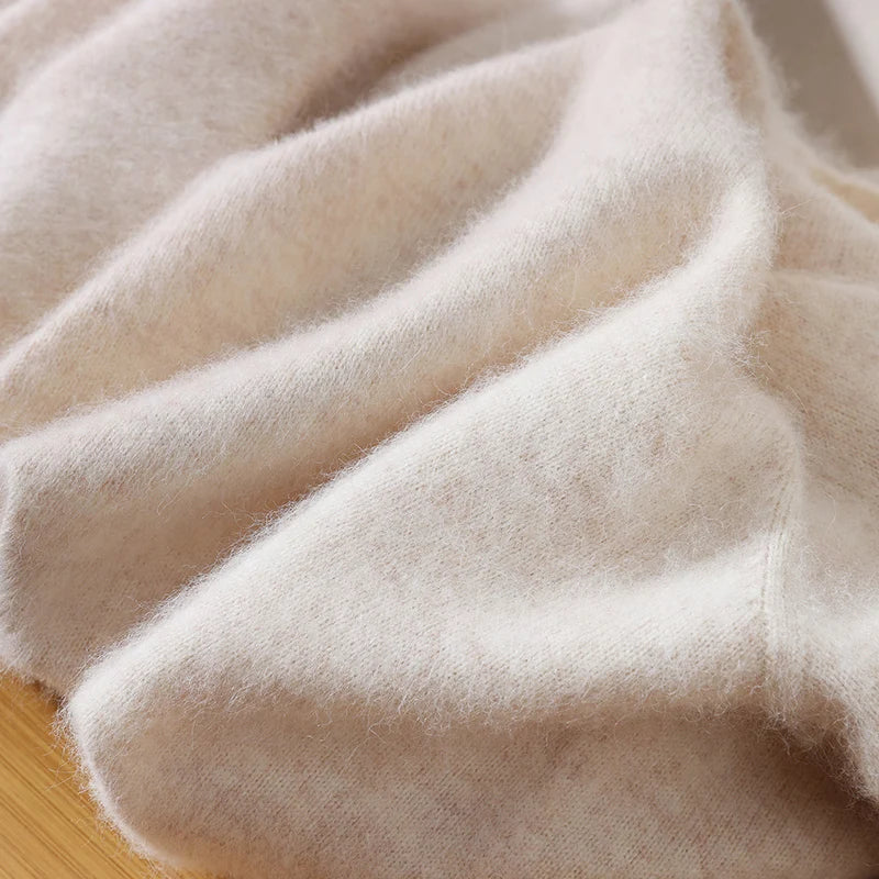 100% Mink Cashmere Pullover