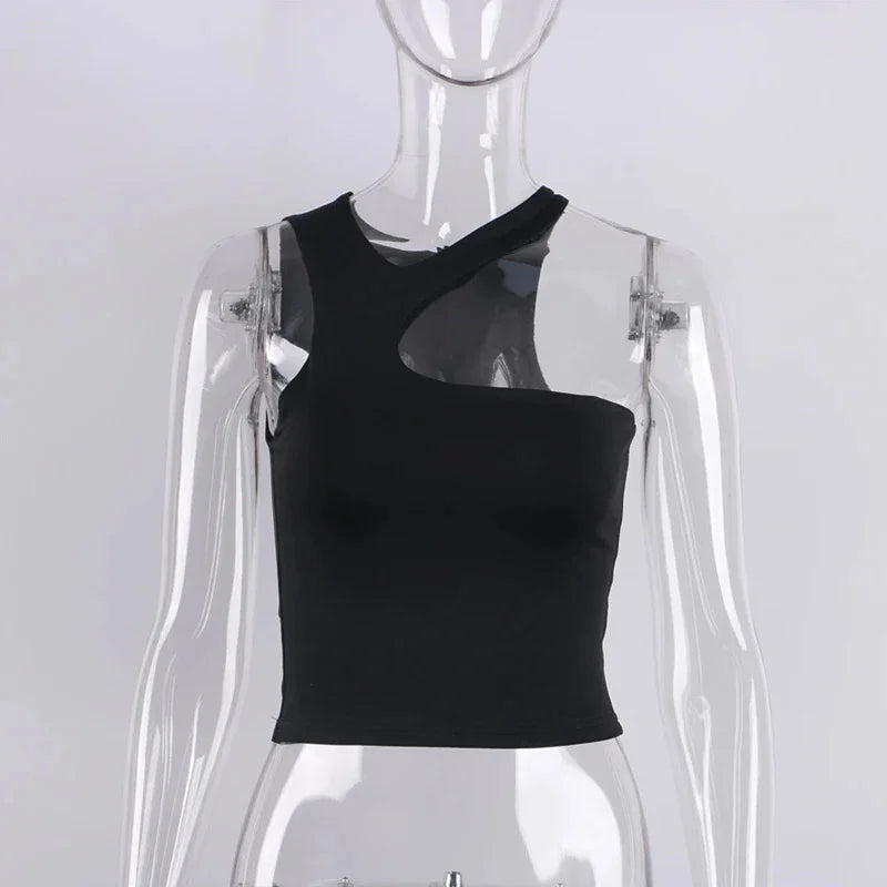 Off Shoulder Tank Irregular