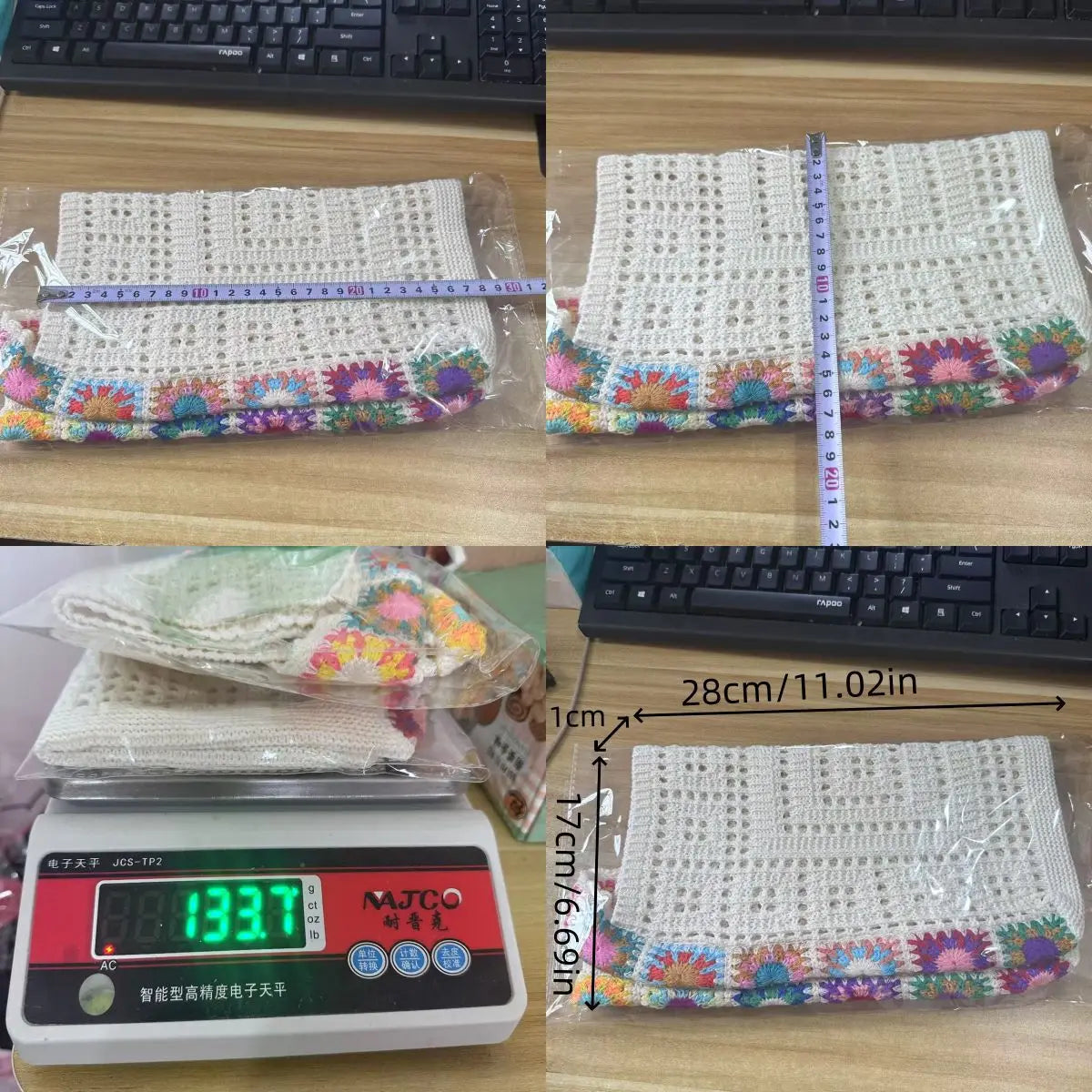 Women's Boho Crochet Bag